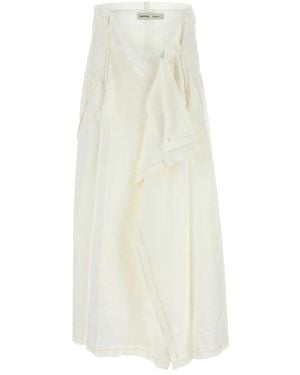 Carven Midi Skirts - White