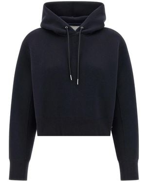 Sacai Hoodies & Sweatvesten ,Blauw ,Sweatshirts