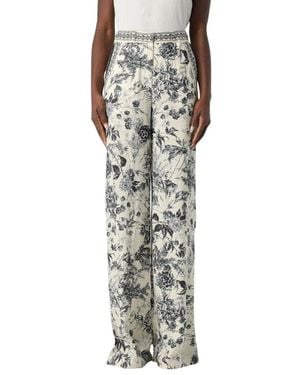 SIMONA CORSELLINI Wide Trousers - Multicolour