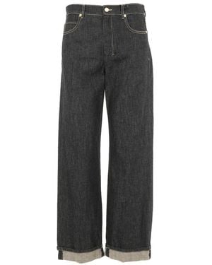Max Mara Straight Jeans - Gray