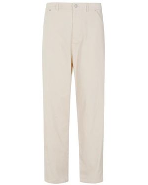 Drole de Monsieur Straight Trousers - Natural