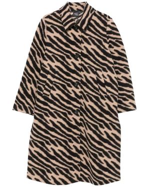 Marina Rinaldi Single-Breasted Coats - Zwart
