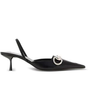 Gucci Schoenen ,Zwart ,Leer Morsetto Pomp