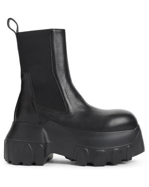 Rick Owens Chelsea Boots - Zwart