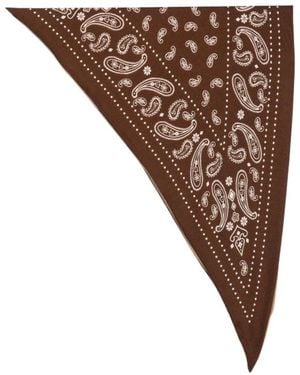 Destin Accessoires ,Bruin ,Wol Tribic Sjaal
