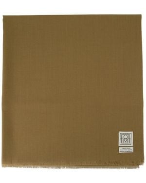 TOTEME Winter Scarves - Green