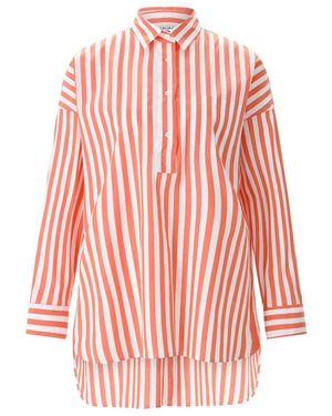 Caliban Overhemden ,Oranje ,Shirts - Rood