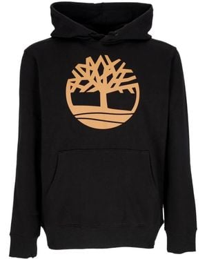 Timberland Tree Logo Hoodie Zwart/Tarwelaars