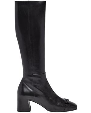 Mara Bini Heeled Boots - Nero