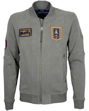 Aeronautica Militare Bomber Jackets - Grey