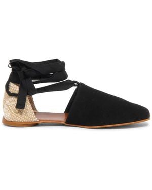 Castañer Ballerina Shoes - Black