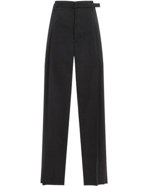 Lemaire Straight Trousers - Nero