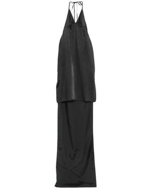 FEDERICO CINA Maxi Dresses - Negro