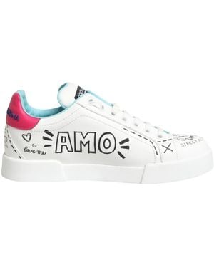 Dolce & Gabbana Low-Top Sneakers - Metallic