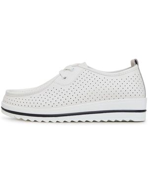 CESARE GASPARI Laced Shoes - Bianco