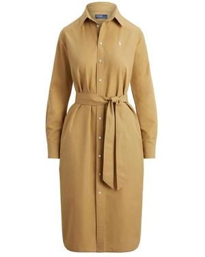 Ralph Lauren Shirt Dresses - Natural