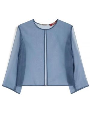 Max Mara Jassen ,Blauw ,Winter Jassen