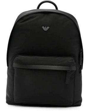 Emporio Armani Backpacks - Black