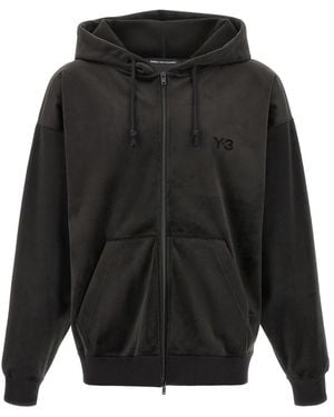 Y-3 Zip-Throughs - Negro