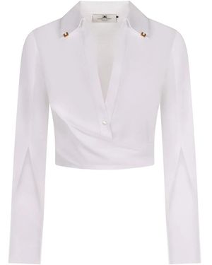 Elisabetta Franchi Blouses - Bianco