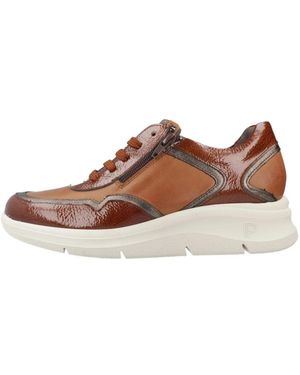 Pitillos Schoenen ,Bruin ,Sportieve Sneakers 10910P Deportivo