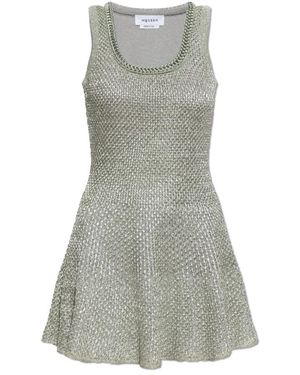 McQueen Kleedjes ,Grijs ,Leer The Dress