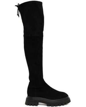 Stuart Weitzman Over-Knee Laarzen - Zwart