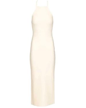 Jacquemus Apron Midi Jurk - Wit