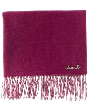 Liu Jo Broche Bufanda Elegante Accesorio Moda, Mujer, Talla - Morado