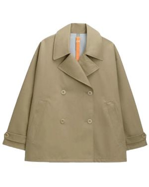 G Lab Single-Breasted Coats - Groen
