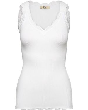 Rosemunde Sleeveless Tops - Blanc