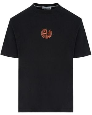 Stone Island T-Shirts - Black
