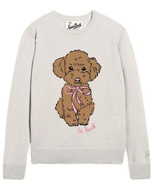 MC2 Saint Barth Round-Neck Knitwear - Blanco