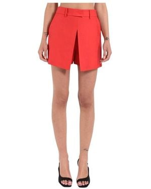 SIMONA CORSELLINI Casual Shorts - Red