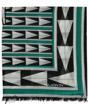Lanvin Winter Scarves - Vert