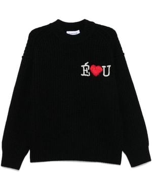 Etudes Studio Round-Neck Knitwear - Noir