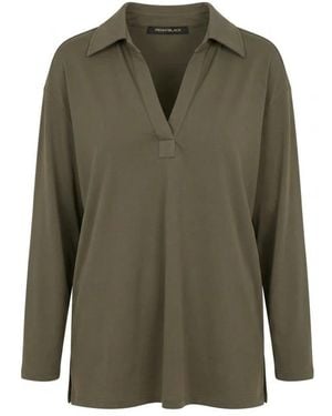Pennyblack Tops ,Groen ,Piqué Jersey Polo