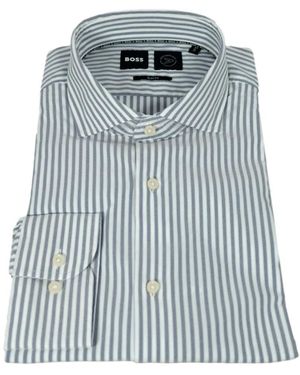 BOSS Formal Shirts - Blu