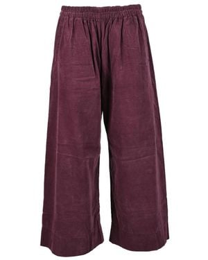 Another Label Wide Trousers - Viola