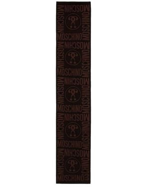 Moschino Winter Scarves - Brown