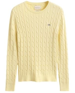 GANT Round-Neck Knitwear - Amarillo
