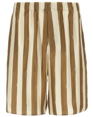 Fendi Bermuda Shorts - Naturel