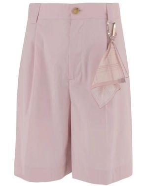 DARKPARK Korte Broeken ,Roze ,Katoen Daniel Short Pants - Paars