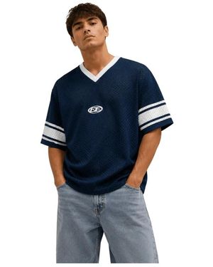 Equalite Charles Knit Jersey Tee - Blau