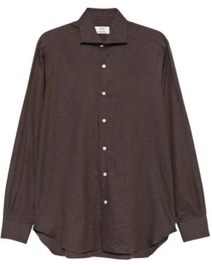 Barba Napoli Casual Shirts - Marrone