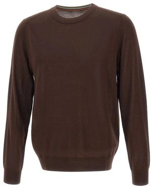 Paul Smith Sweater Crew Neck - Bruin