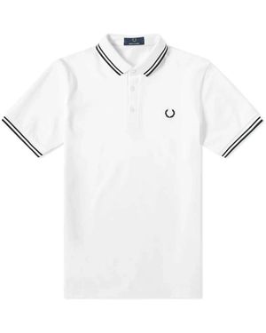 Fred Perry Polo Shirts - White