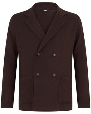 BOSS Zweireihiger Blazer - Braun