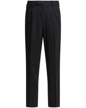 Vince Schwarze Plissierte Hose Aw25