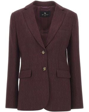 Etro Jassen Rood - Paars